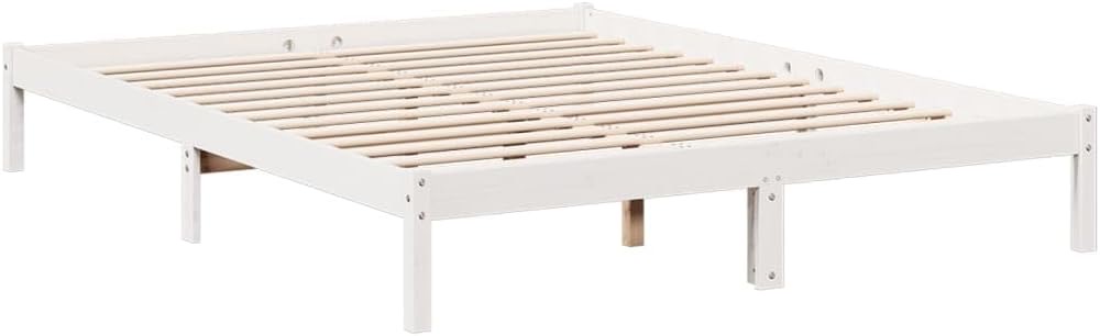 vidaXL Kiefer 160×210, weiß