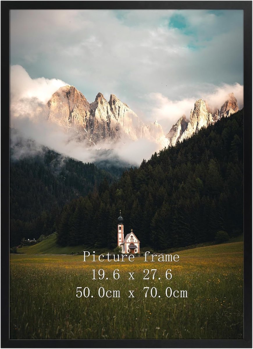 Giftgarden Giftgarden Alurahmen 50×70 Schwarz