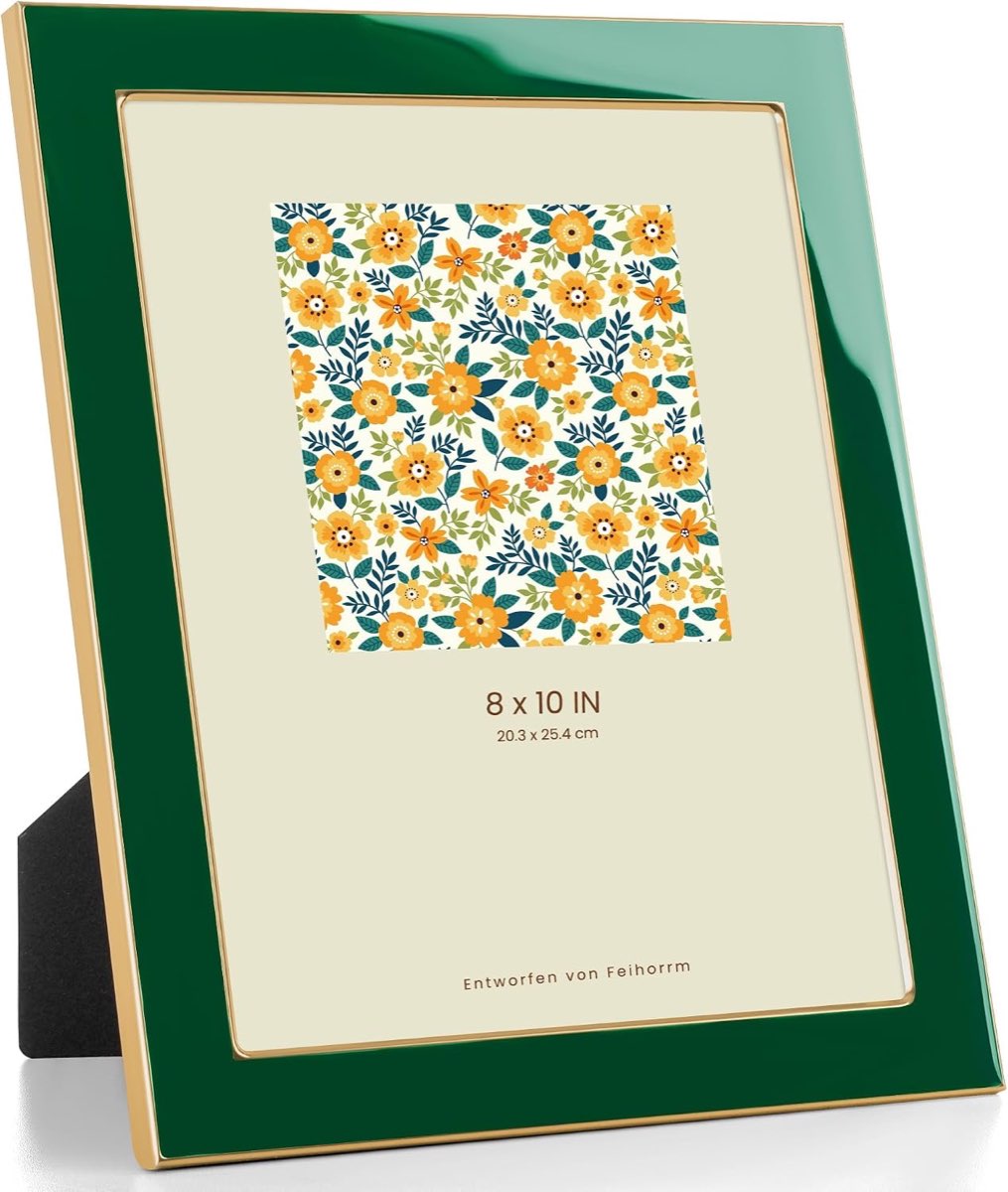 Feihorrm Bilderrahmen 20×25 Grün/Gold