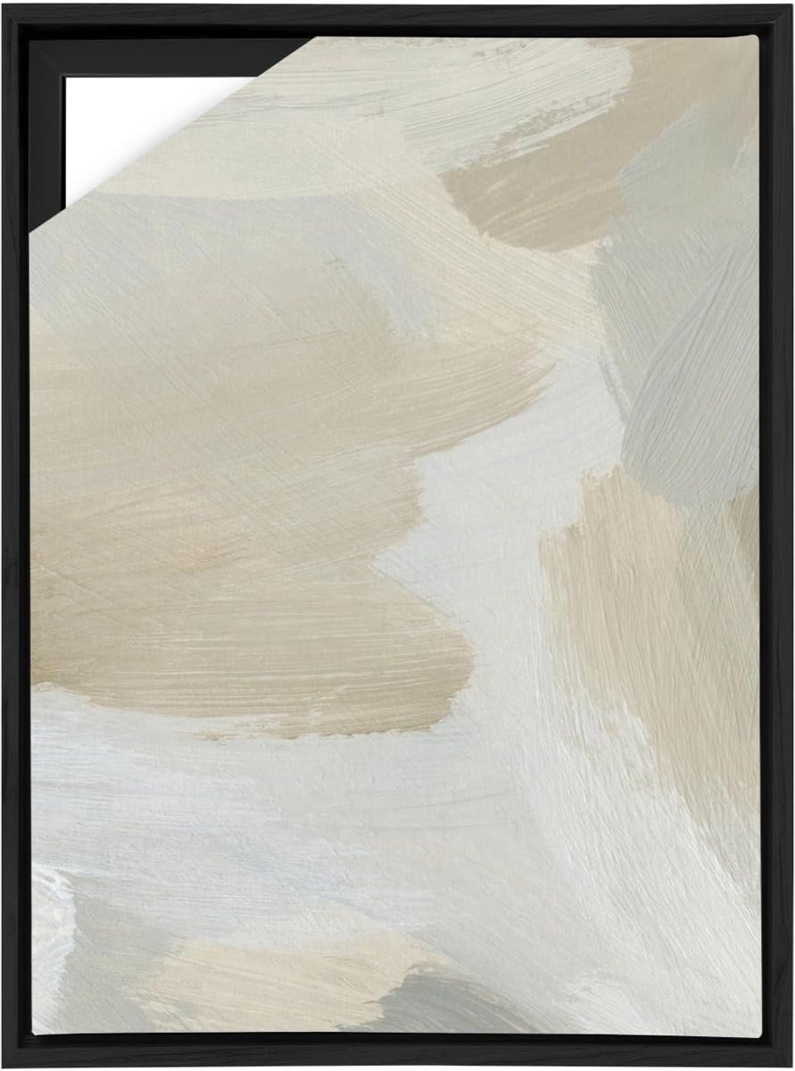 YCBTREE Schattenfugenrahmen 30×40 cm Schwarz