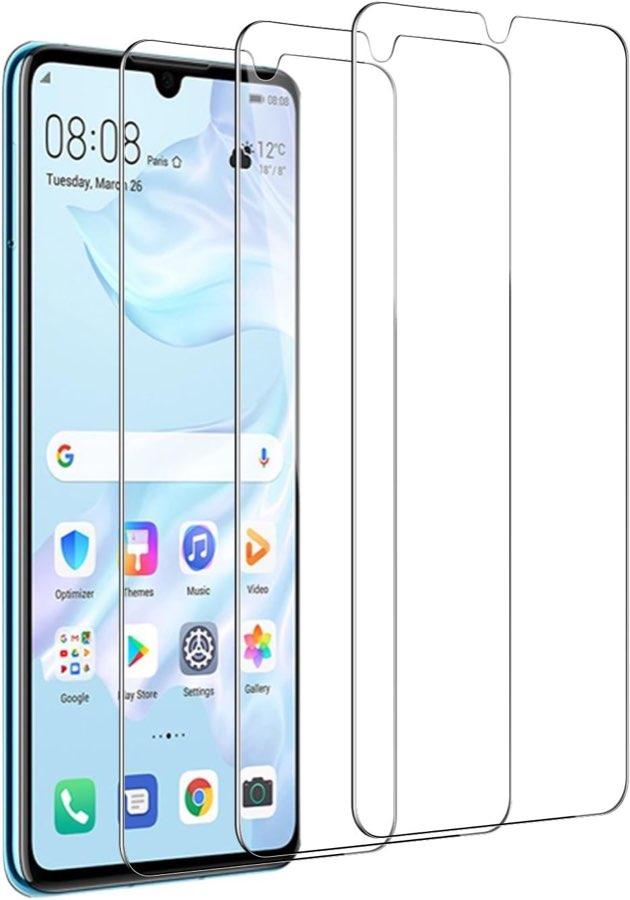 SUJASEN Schutzfolie für Huawei P30, 3 Stück
