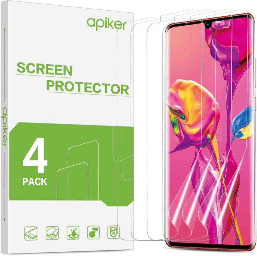 apiker apiker 4 Stück TPU-Schutzfolie für Huawei P30 Pro
