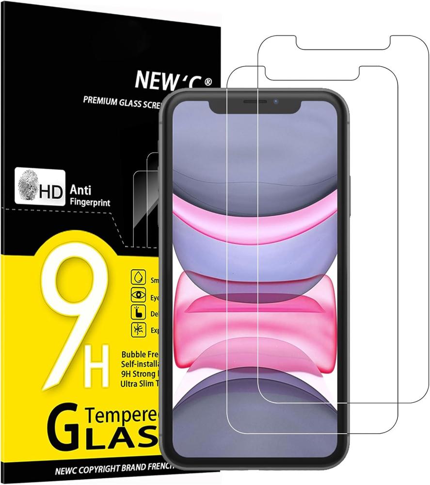 NEW'C Panzerglas für iPhone 11 und XR