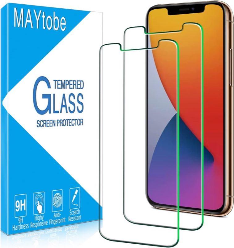 MAYtobe Panzerglas für iPhone 11 Pro Max / XS Max, 2 Stück