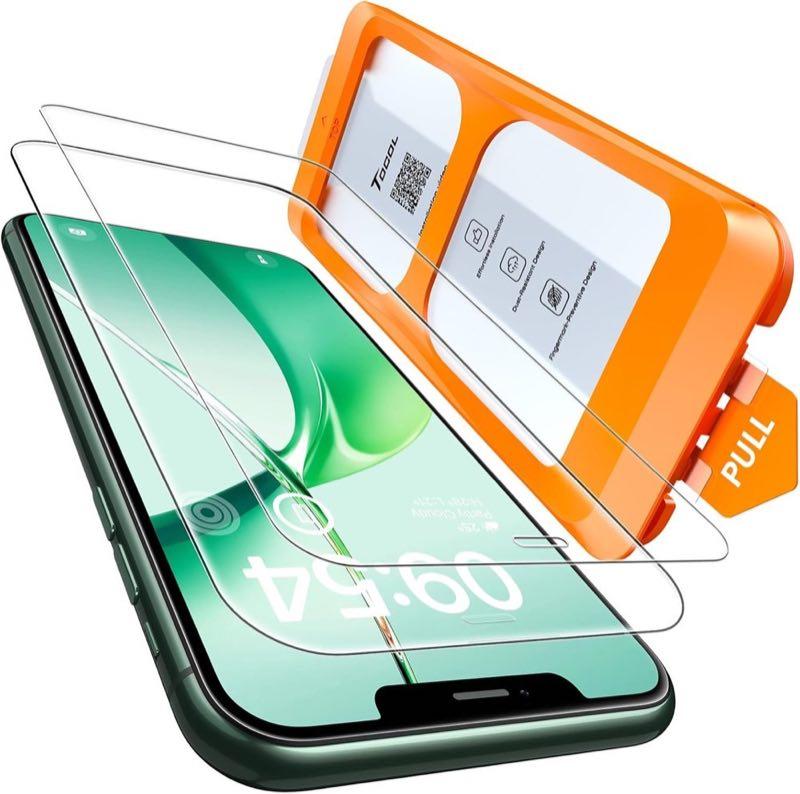 TOCOL Panzerglas für iPhone 11 Pro Max / XS Max, 2 Stück