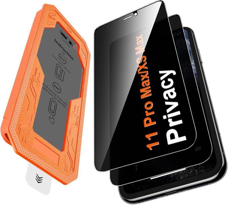 Kuteja Sichtschutz-Panzerglas für iPhone 11 Pro Max / XS Max – Testsieger