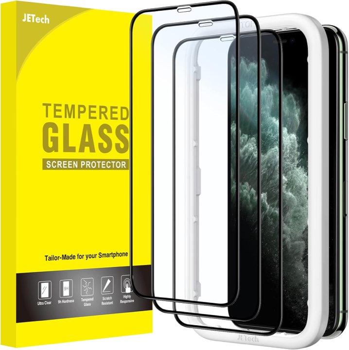 JETech JETech Full Screen Panzerglas iPhone 11 Pro/XS/X, 3 Stück