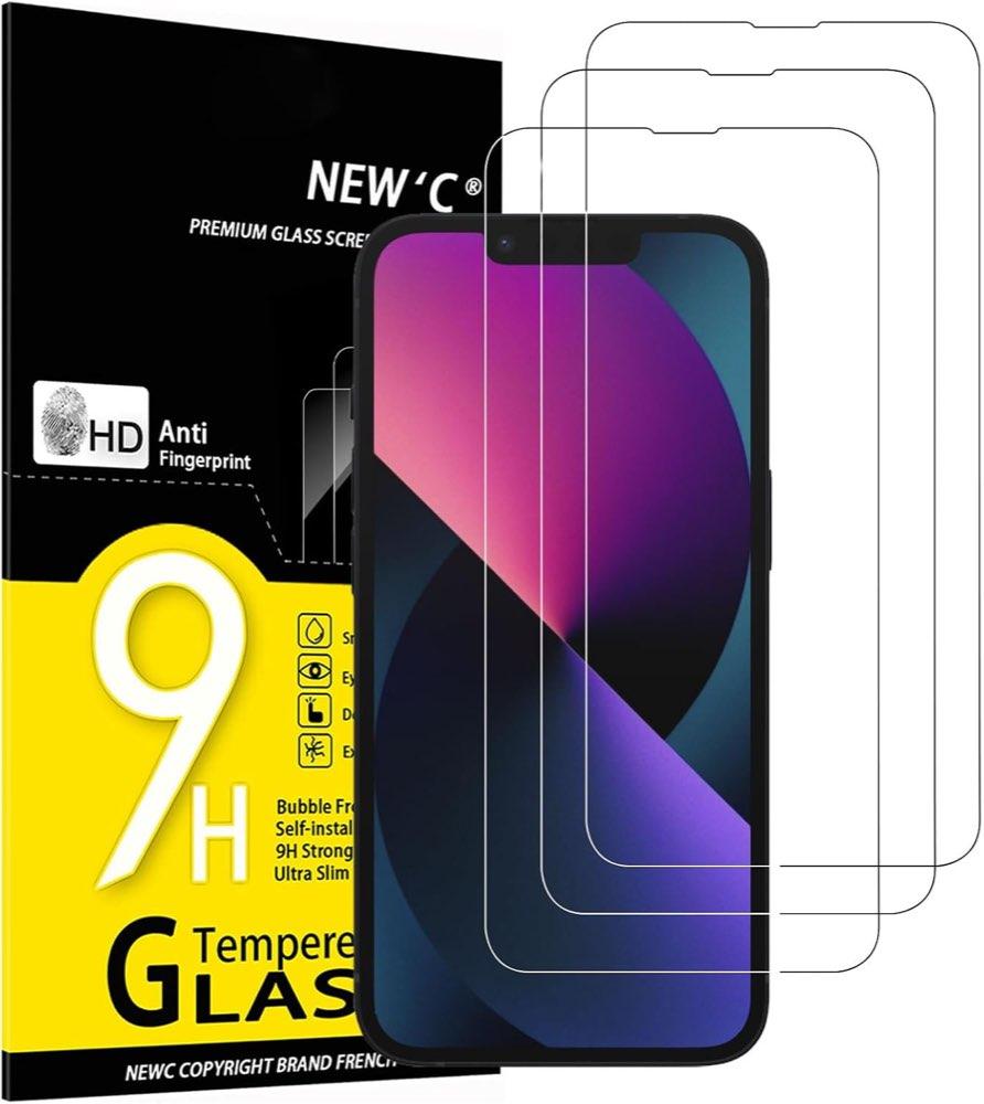 NEW'C Panzerglas für iPhone 13 mini, 3 Stück