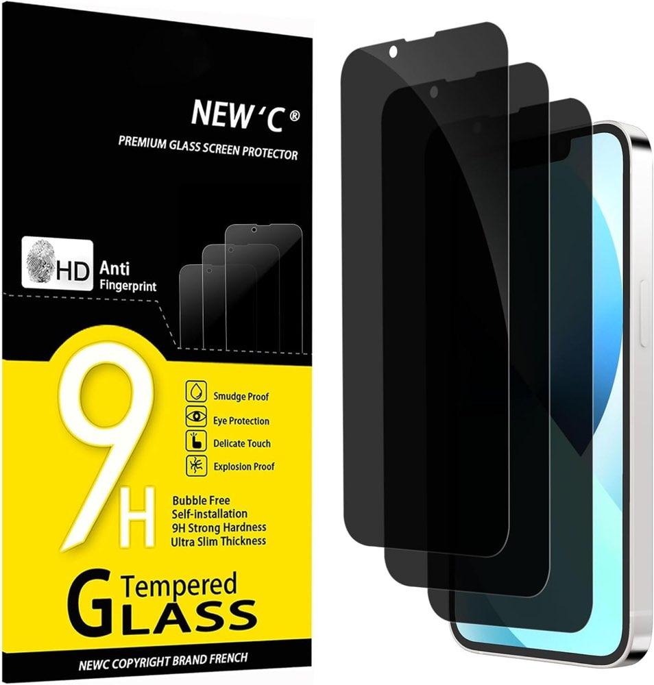 NEW'C Sichtschutz für iPhone 13 mini, 3 Stück