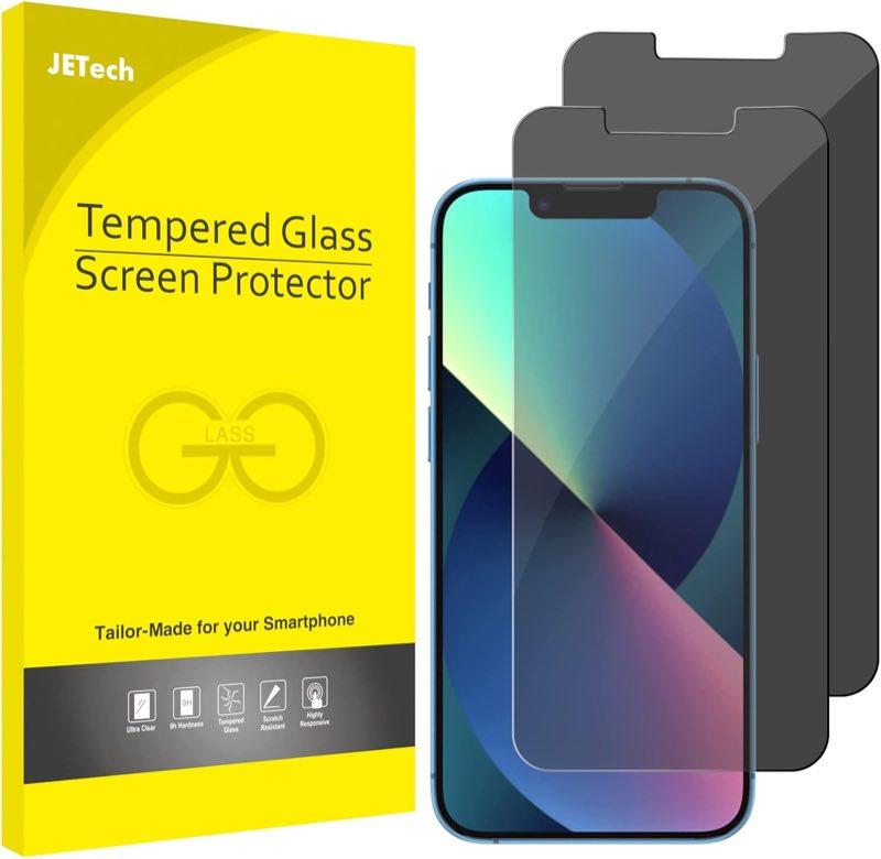 JETech Sichtschutz Schutzfolie für iPhone 13/13 Pro, 2 Stück