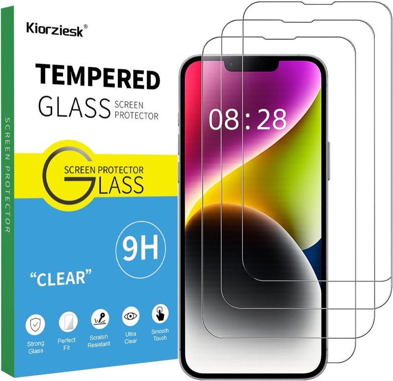 3 Stück Schutz Gehärtetem Glas Für iPhone 17e, iPhone 16e, iPhone 14, iPhone 13, iPhone 13 Pro