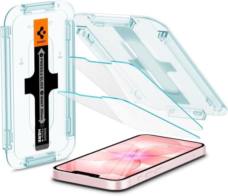 Spigen EZ Fit Schutzfolie für iPhone 13 Pro und die 6,1-Zoll-Gruppe – Testsieger