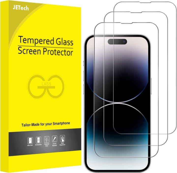 JETech Schutzglas klar, 3 Stück – Testsieger
