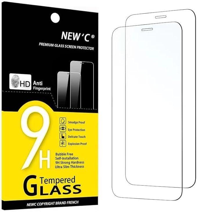 NEW'C Schutzfolie für iPhone 12, iPhone 12 Pro für Panzerglas