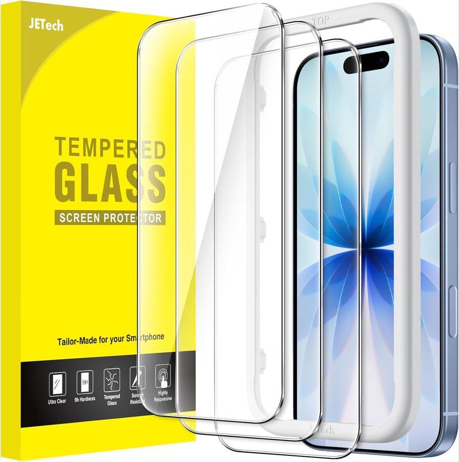 JETech Schutzfolie für iPhone 17, 3 Stück – Testsieger