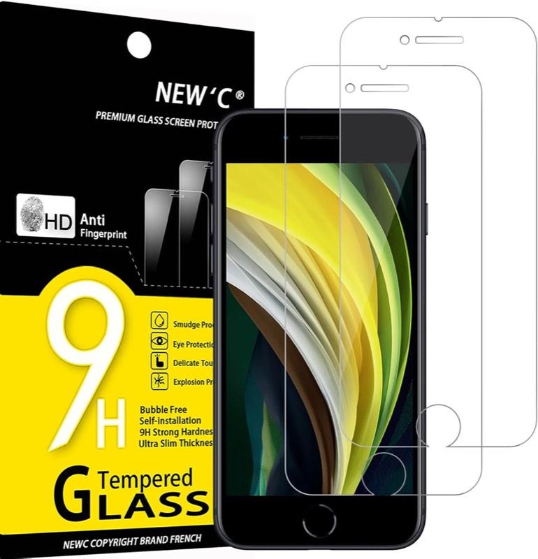 NEW'C für iPhone SE 2022/2020, 2 Stück