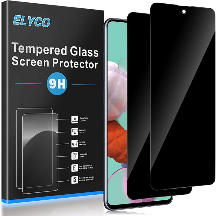 ELYCO ELYCO Sichtschutz für Samsung Galaxy A51, 2 Stück