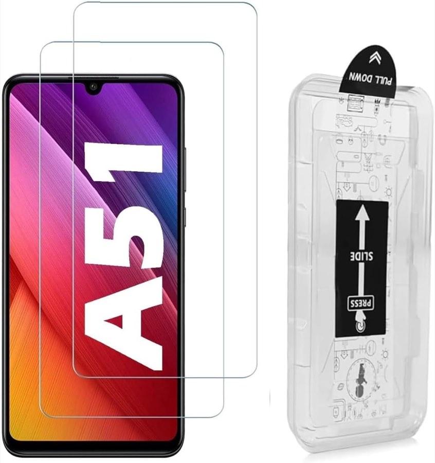 Wayneer Schutzfolie für Samsung Galaxy A51 5G, 2 Stück