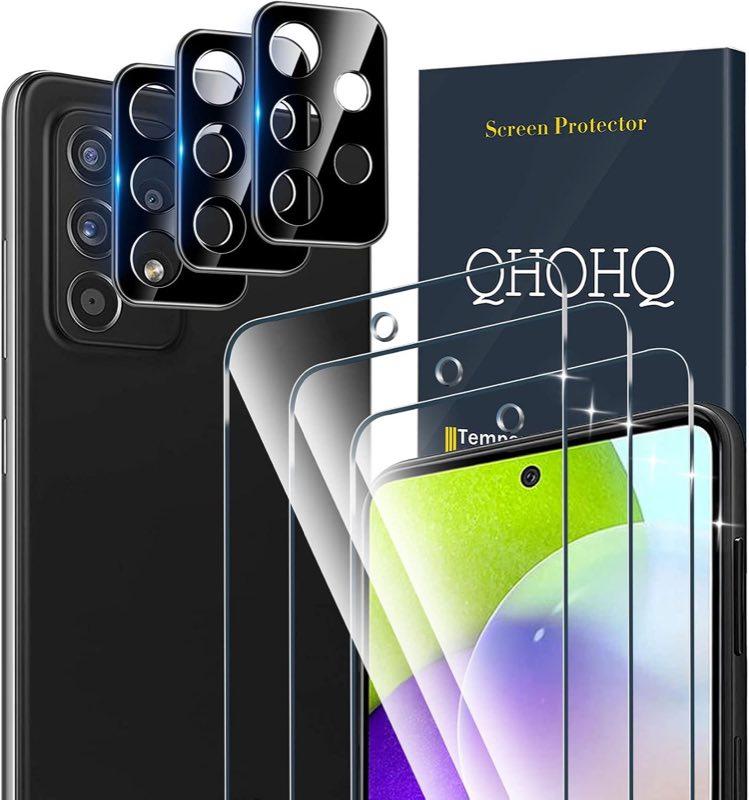 QHOHQ Schutzglas A52 4G/5G/A52s, 3+3