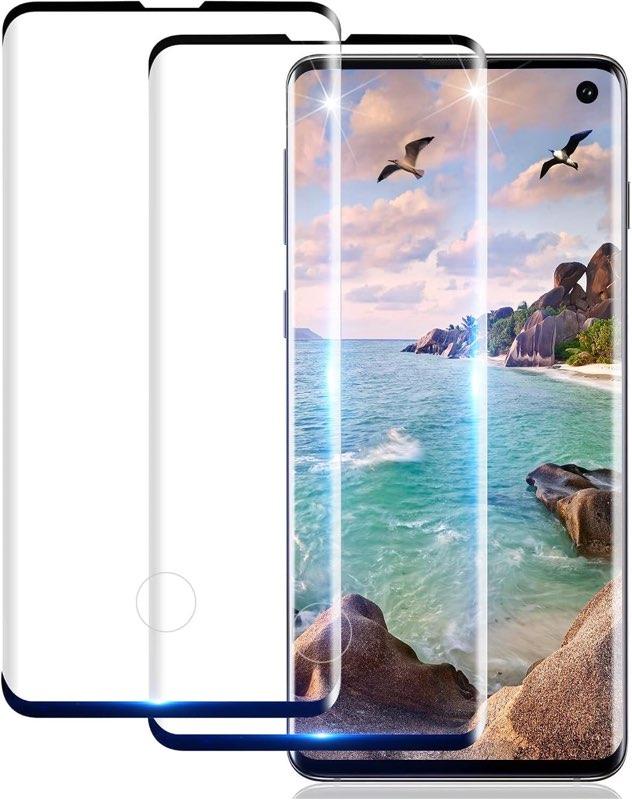 AssKdys Schutzglas für Galaxy S10, 2 Stück