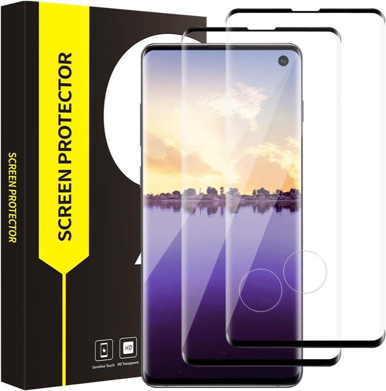 Cable Leader 2 Stück Schutzglas für Samsung Galaxy S10