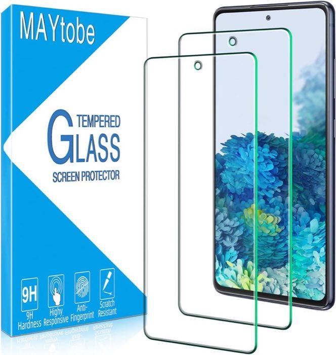 MAYtobe Panzerglas fürs S20 FE, 2 Stück