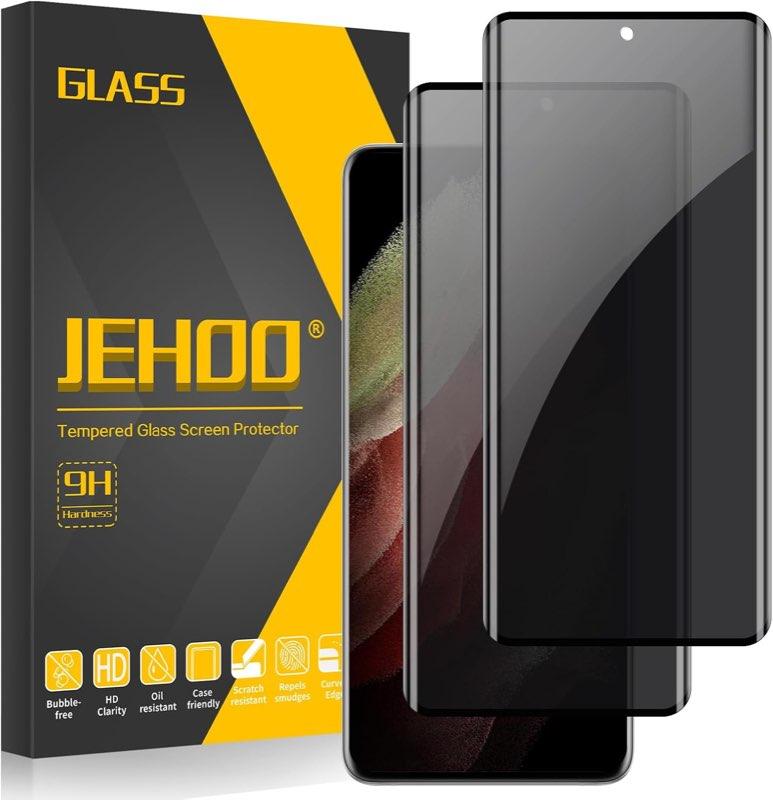JEHOO JEHOO Sichtschutzglas S21 Ultra, 2 Stück