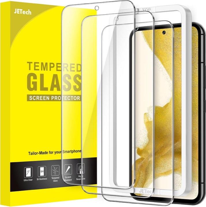 JETech Schutzfolie für Samsung Galaxy S22, 3 Stück