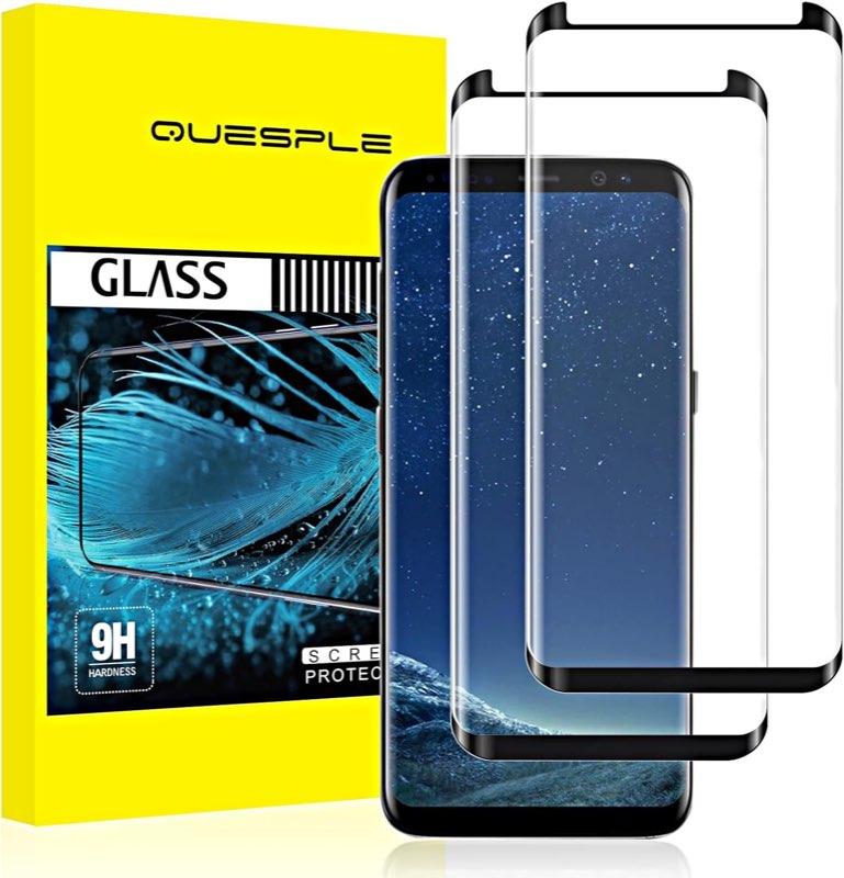 QUESPLE QUESPLE Panzerglas für Samsung Galaxy S8