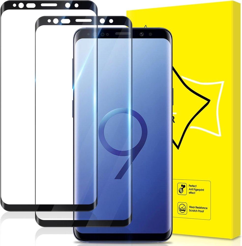 GiiYoon Panzerglas für Galaxy S9, 2 Stück