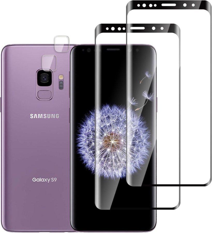 Jinshiweikai Panzerglas für Galaxy S9, 4 Stück