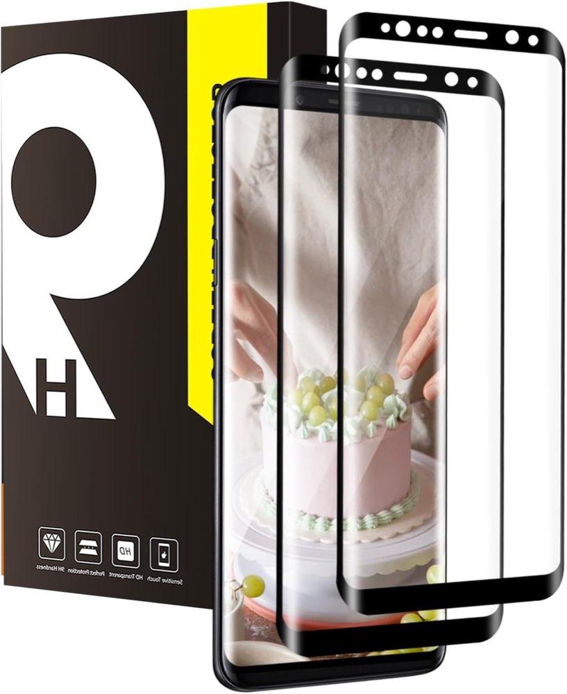 Cable Leader Panzerglas für Galaxy S9, 2 Stück