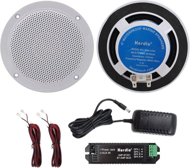 Herdio HMS-5104, 4 Zoll, Paar