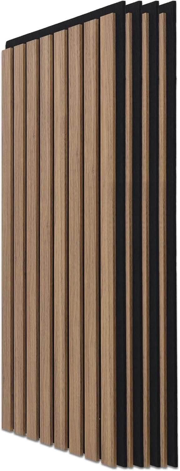 Art3d · Holzlamellen mit Filz · 4 Stück