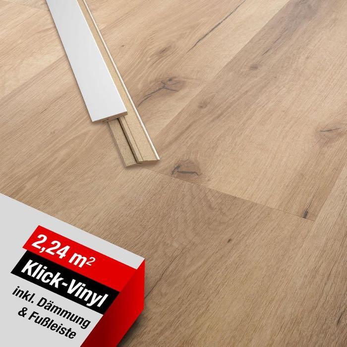 Laminatdepot · SPC/Rigid · 2,24 m² (Creme)