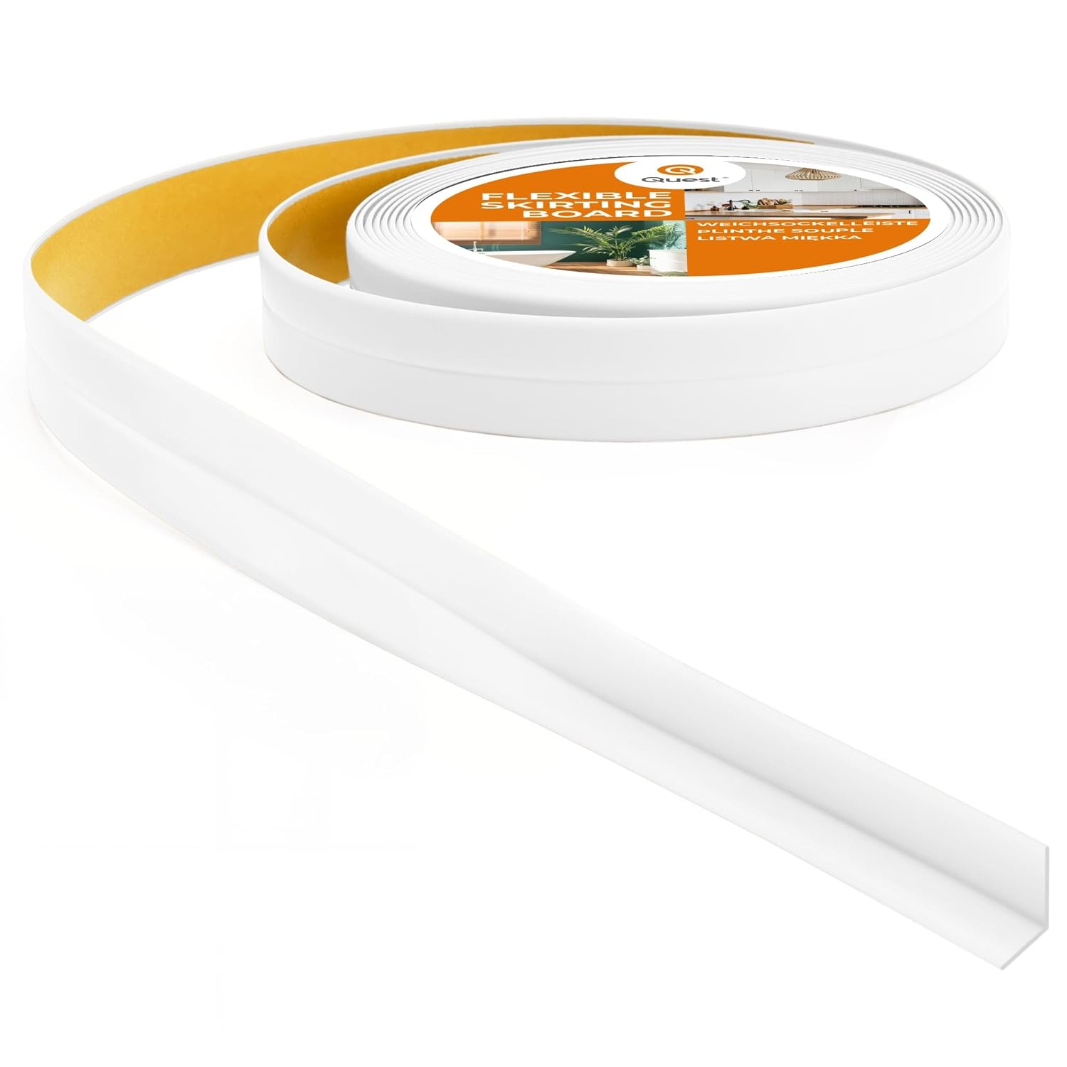 Quest Quest · 10×10 mm · 5 m Weiß