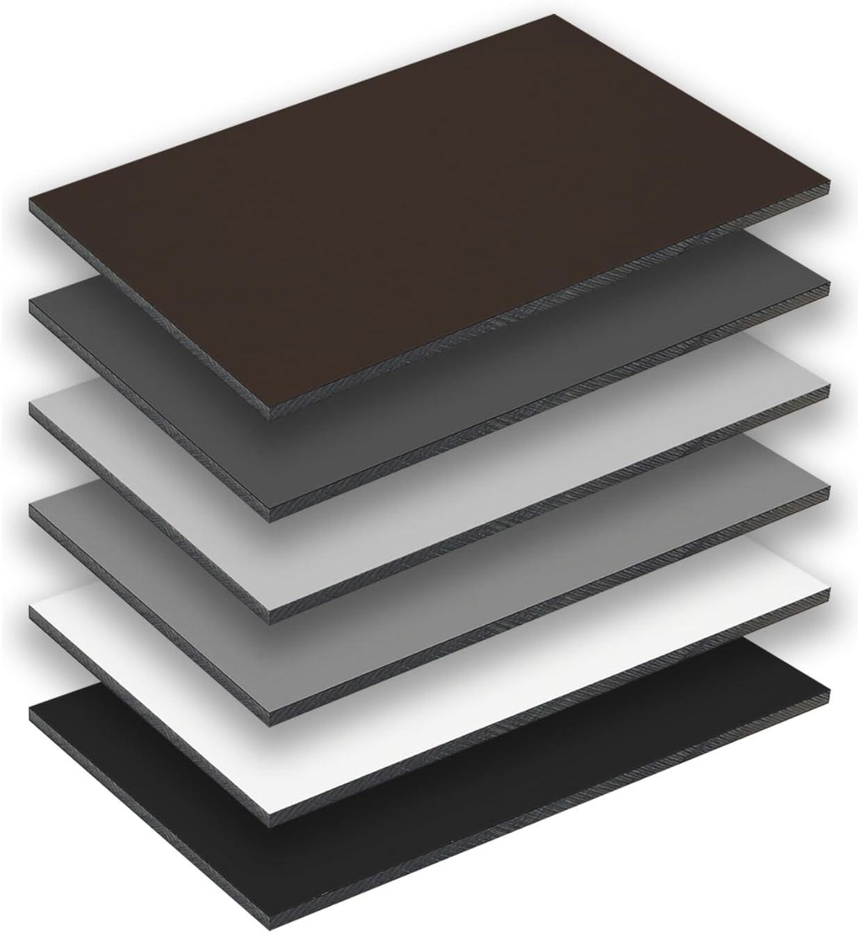 Zuschnittprofi HPL 20×10 cm 8 mm Braun