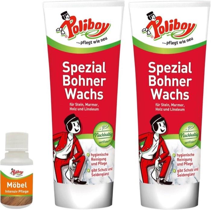 POLIBOY Spezial Bohnerwachs 2×250 ml