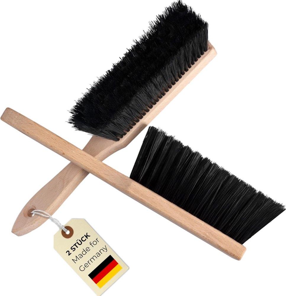 ToolSpace 2er Holz-Handfeger