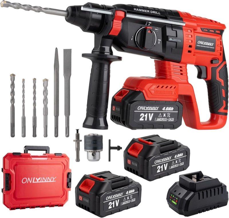 OnlyinNY SDS-plus Set (Makita-18-V-Form)