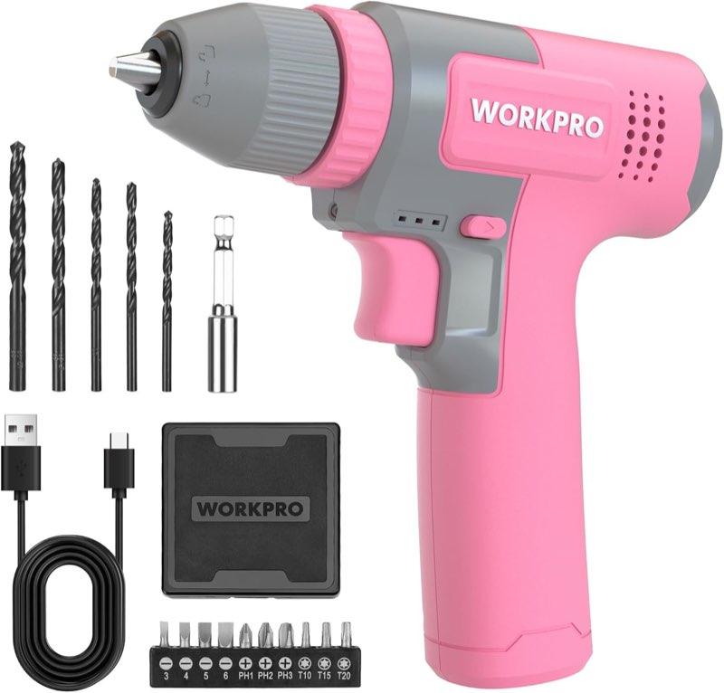 WORKPRO 8V Bohrschrauber