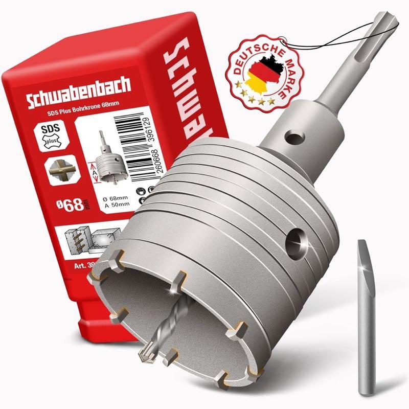 SCHWABENBACH SDS-Plus Bohrkrone 68 mm