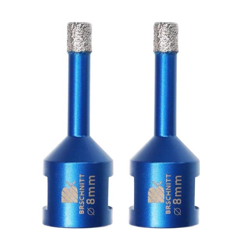 BRSCHNITT Diamant Fliesenbohrer 8 mm M14 2er