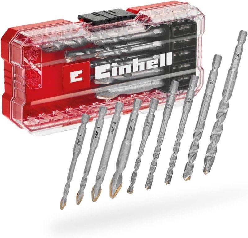 Einhell S-CASE HM-Fliesenbohrer 10-tlg