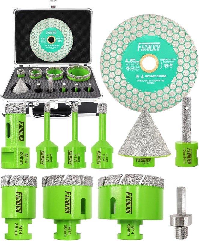 FACHLICH Diamant-Set inkl. Fase und Säge