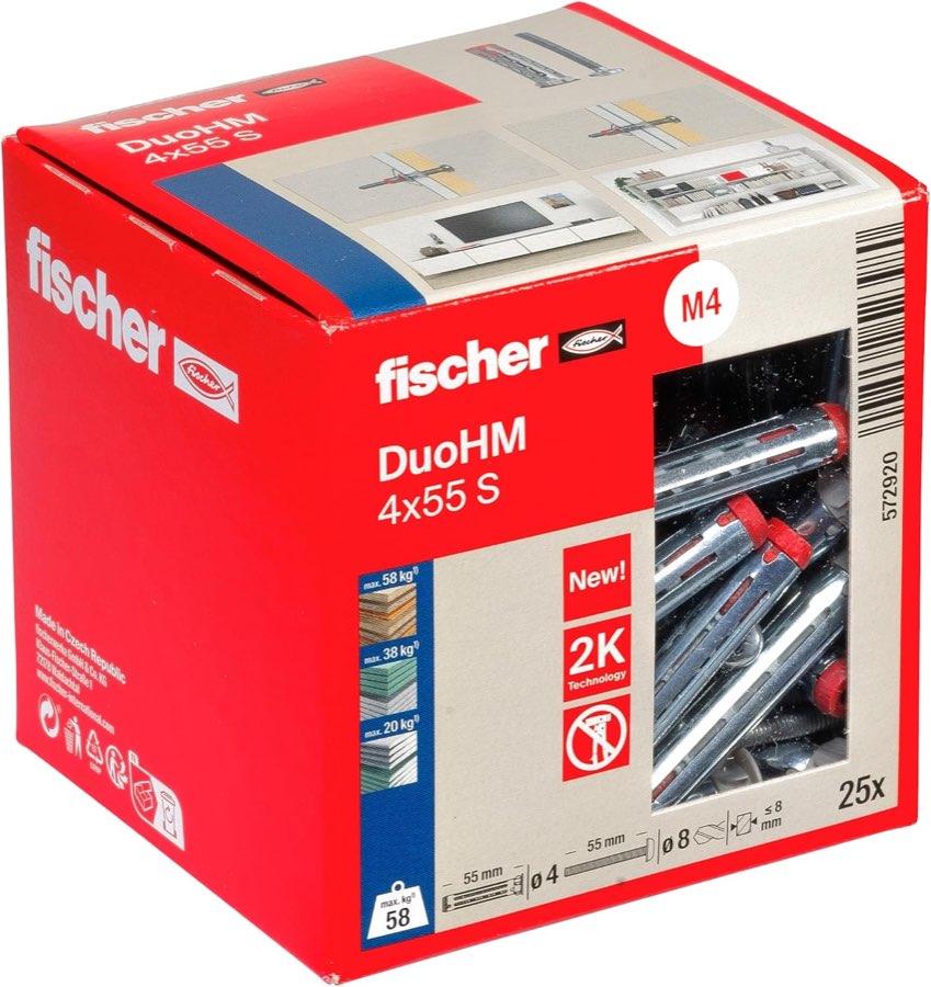 fischer DuoHM 4×55 S PZ (25)