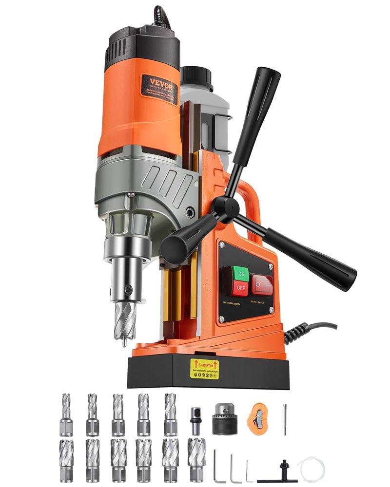 VEVOR Magnetbohrmaschine 1450 W / 40 mm (Fixdrehzahl)