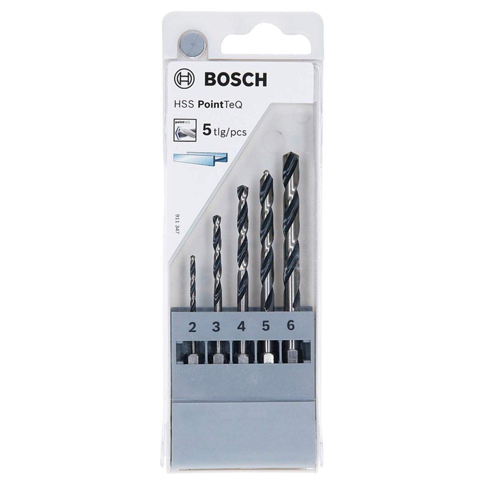 Bosch Bosch Professional PointTeQ Sechskant 5-tlg. 2–6 mm - Produktbild