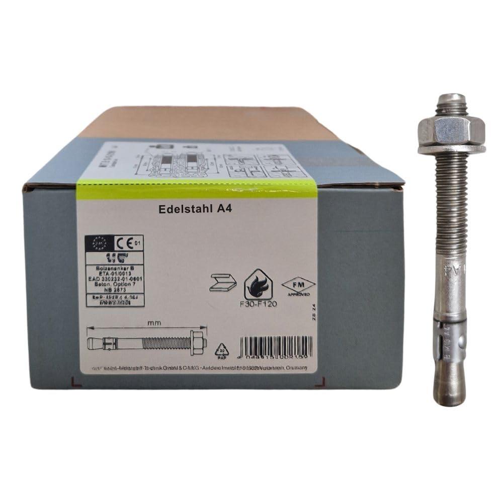 BATIFIX BATIFIX Bolzenanker Edelstahl A4 M10×90 (20) - Produktbild