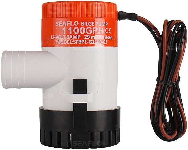 Seaflo 01 Serie 1100GPH Bilgenpumpe
